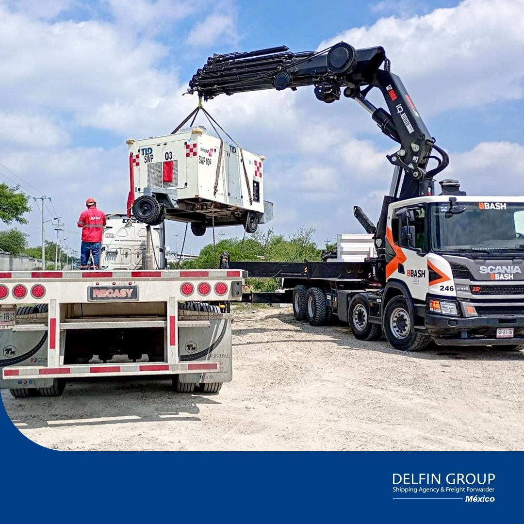 Coordinación logística integral: traslado exitoso de equipos especializados desde el puerto hasta el aeropuerto